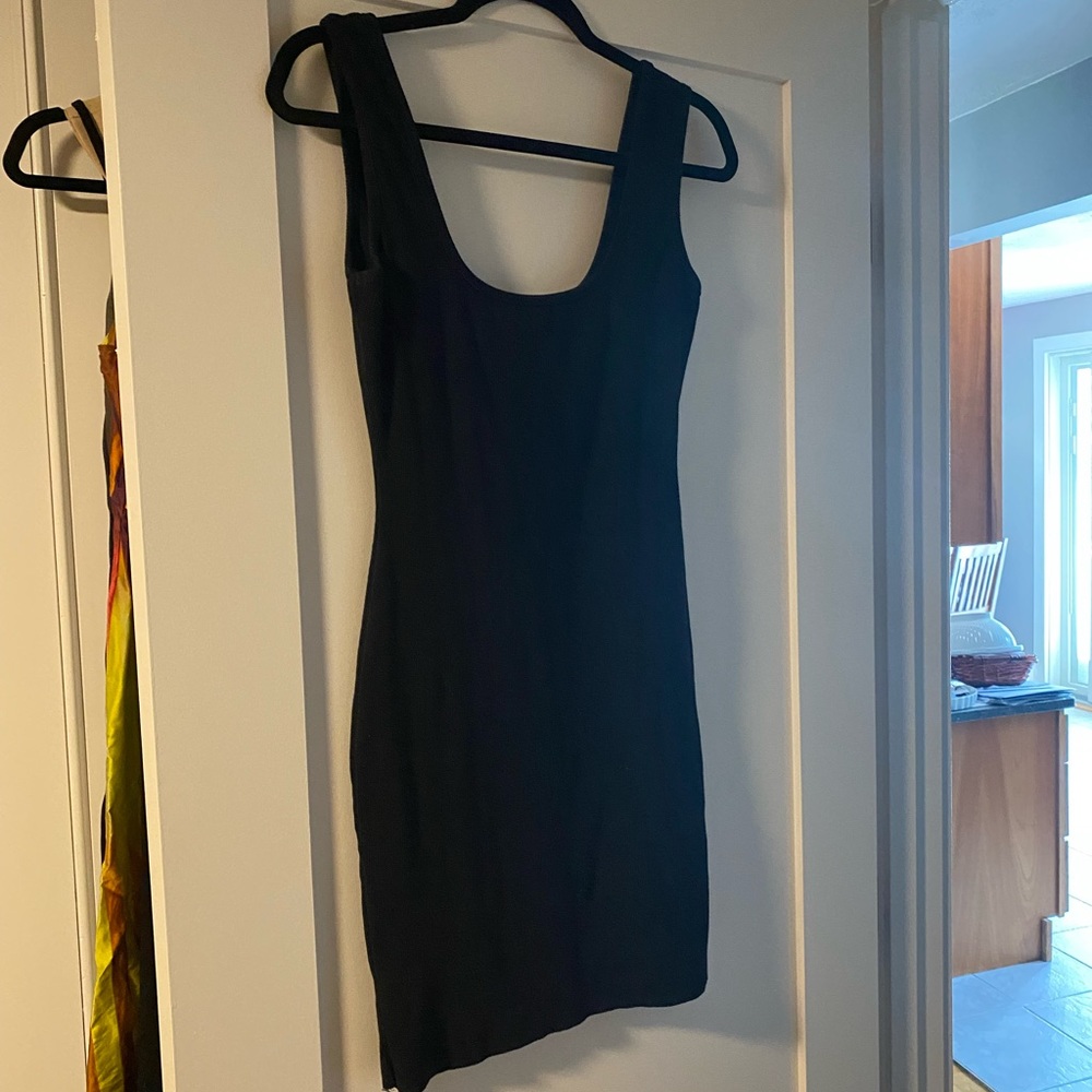 Short black dress